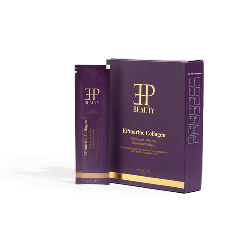 EpMarine Collagen 8000 mg of 100% Pure Hydrolysed Collagen Peach